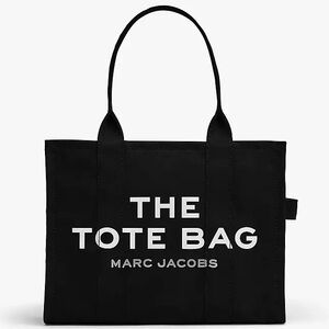 marc jacobs the canvas large tote bag - black